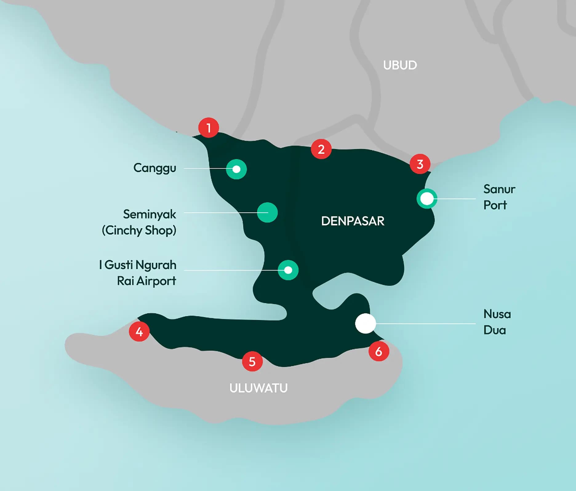 delivery coverage area