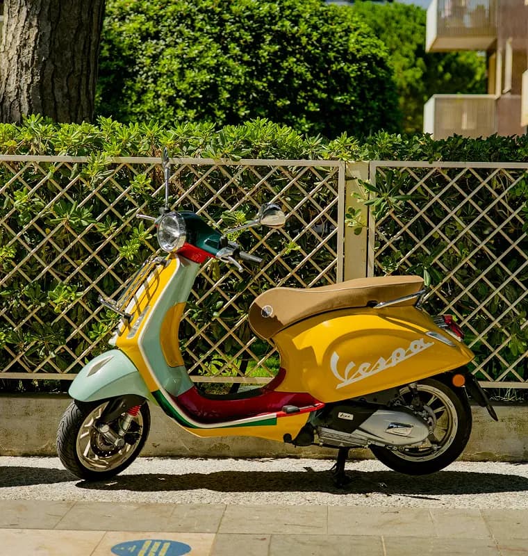 yellow-vespa