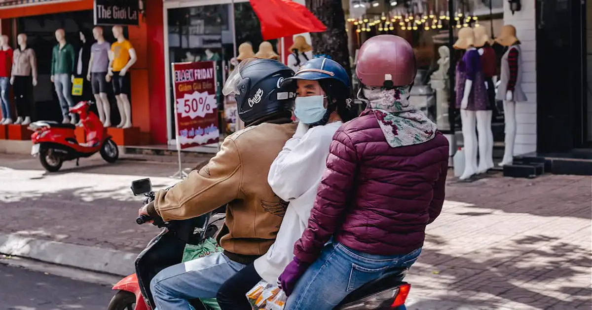 Can Three People Ride a Scooter in Bali