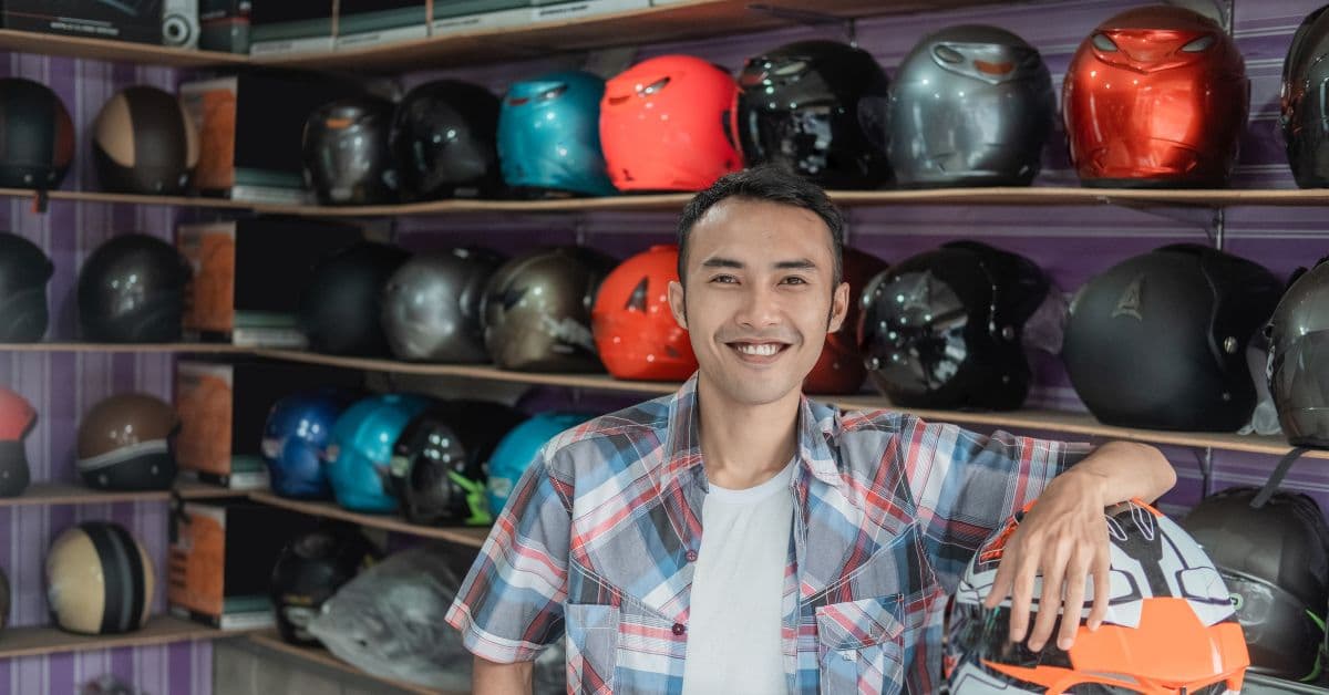 helmet shops in seminyak