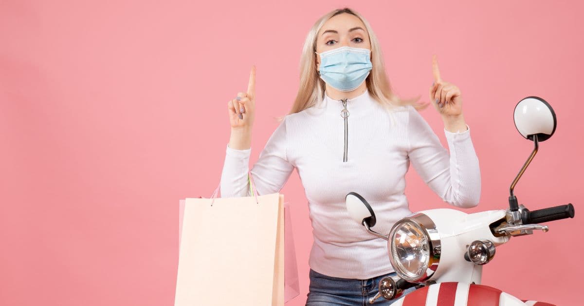How to Safely Carry Shopping Goods with a Rental Motorcycle in Bali